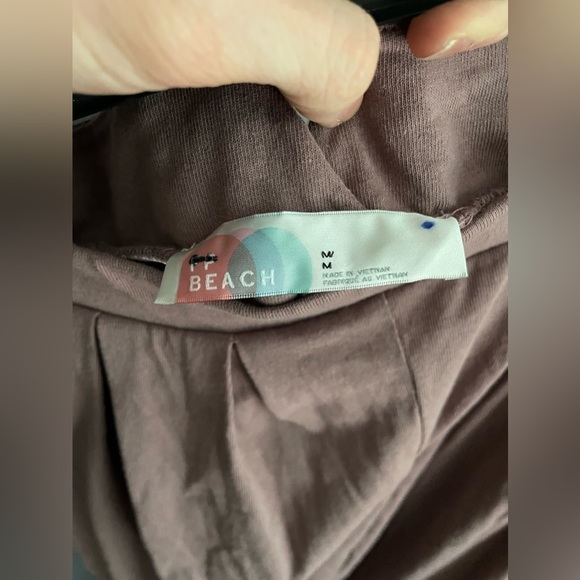 Free People Beach Roxanne Blossom Wide Leg Pleated Pants Size Medium - Picture 4 of 6